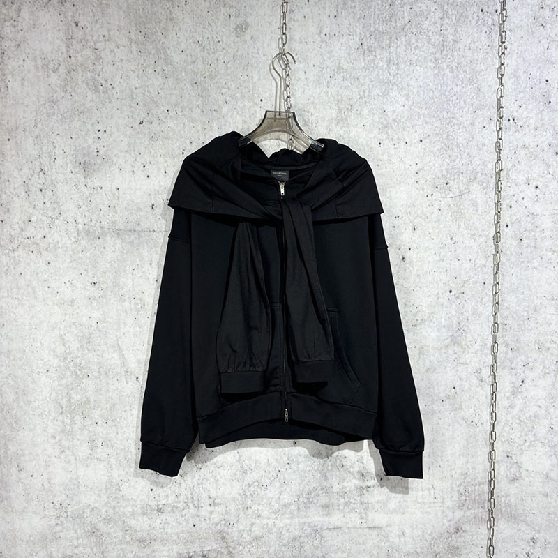 Balenciaga 발렌시아가 유니티 스포츠 아이콘 인코그니토 오버사이즈 후드 집업 레플리카 1번 이미지 - 의류 | 세미샵 레플리카 사이트