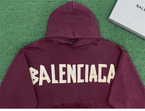 Balenciaga 발렌시아가 테이프 타입 립드 포켓 오버사이즈 후드 3컬러 레플리카 10번 이미지 - 의류 | 세미샵 레플리카 사이트