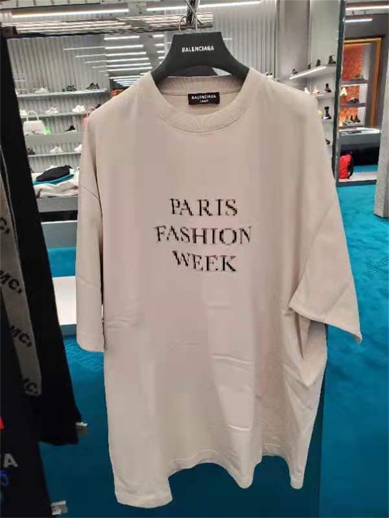 발렌시아가 발렌시아가 파리패션위크 그래픽 반팔 티셔츠 레플리카 10번 이미지 - 의류 | 세미샵 레플리카 사이트