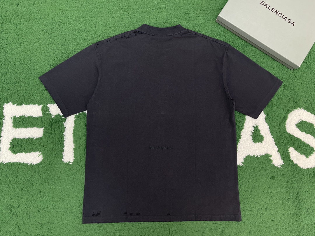 Balenciaga 발렌시아가 파리 리버티 미디엄 핏 반팔 티셔츠 “2COLOR” 레플리카 8번 이미지 - 의류 | 세미샵 레플리카 사이트