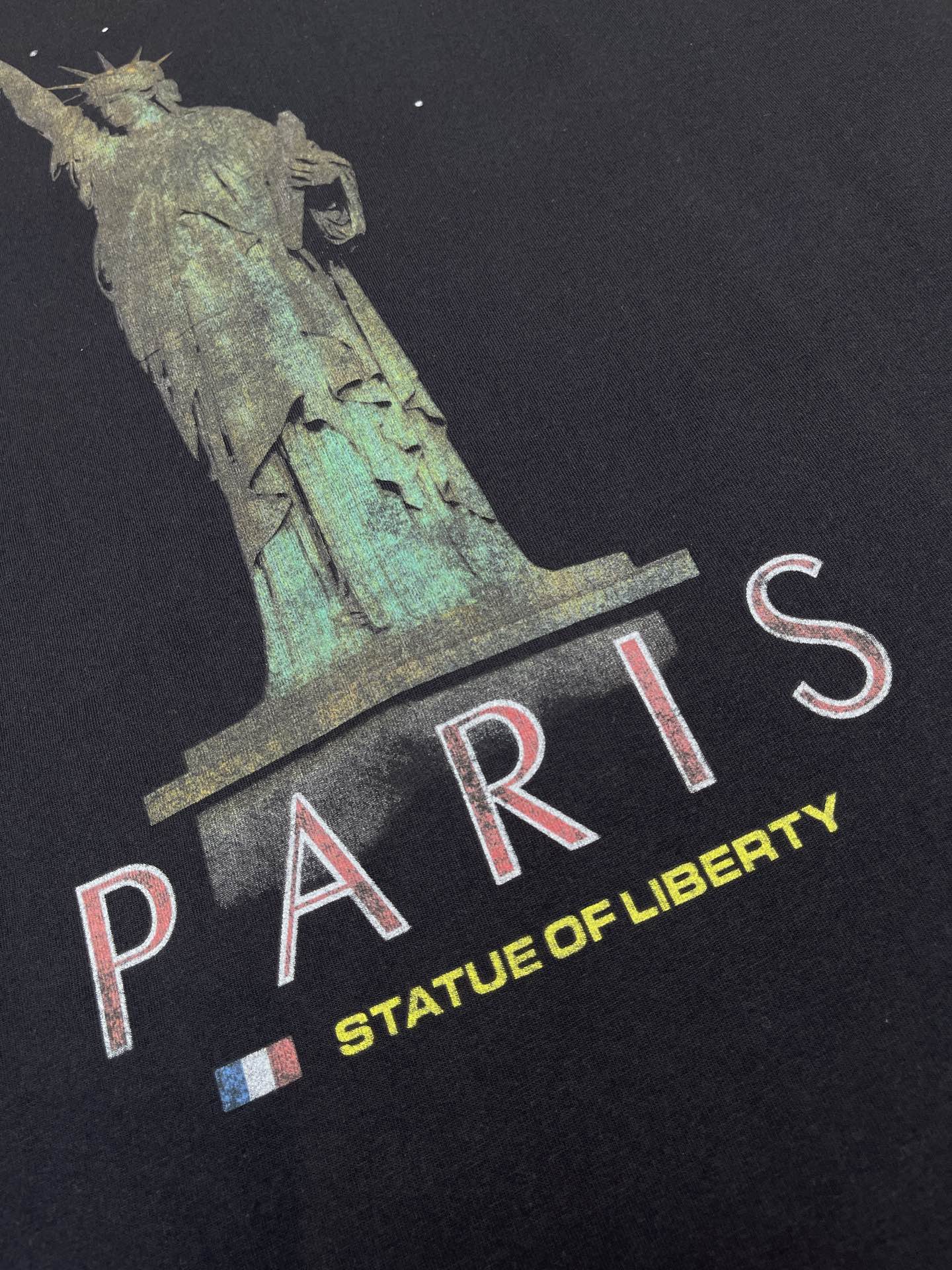 Balenciaga 발렌시아가 파리 리버티 미디엄 핏 반팔 티셔츠 “2COLOR” 레플리카 12번 이미지 - 의류 | 세미샵 레플리카 사이트