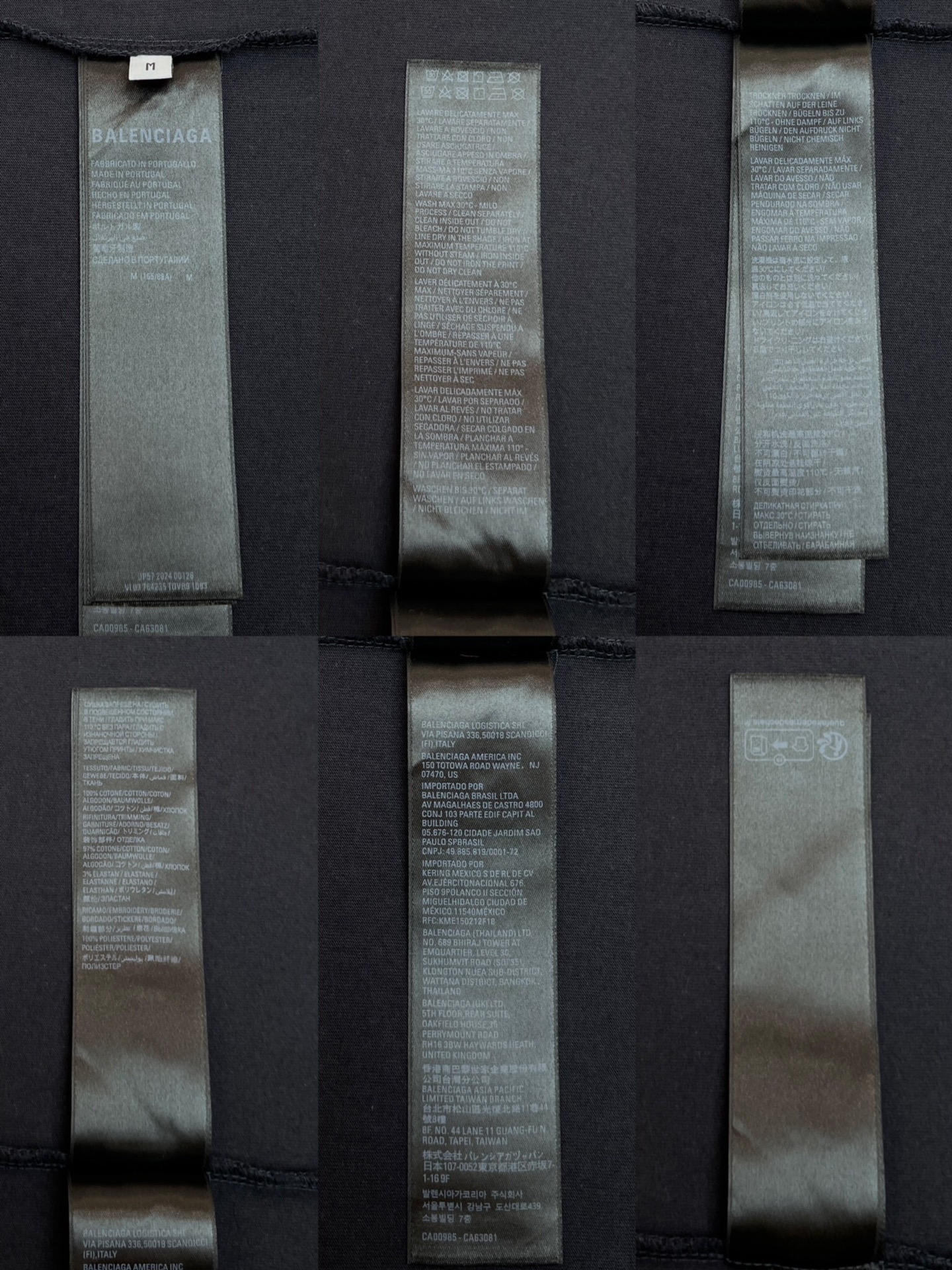 Balenciaga 발렌시아가 파리 리버티 미디엄 핏 반팔 티셔츠 “2COLOR” 레플리카 14번 이미지 - 의류 | 세미샵 레플리카 사이트