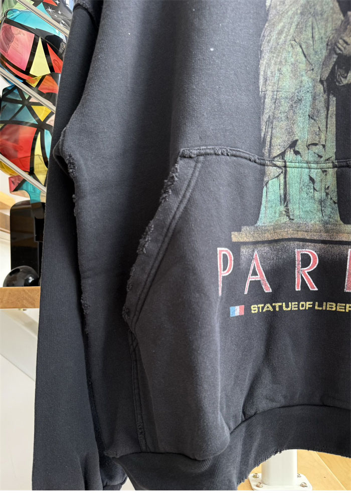 Balenciaga 발렌시아가 파리 리버티 오버사이즈 후디 레플리카 6번 이미지 - 의류 | 세미샵 레플리카 사이트