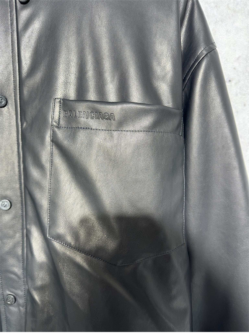 Balenciaga 발렌시아가 패디드 레더 오버 셔츠 자켓 레플리카 12번 이미지 - 의류 | 세미샵 레플리카 사이트