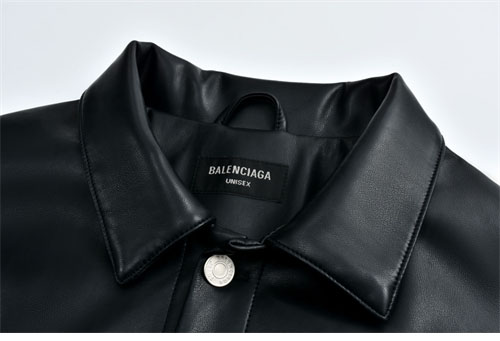 Balenciaga 발렌시아가 24FW 메탈 피어스드 가죽 자켓 레플리카 7번 이미지 - 의류 | 세미샵 레플리카 사이트