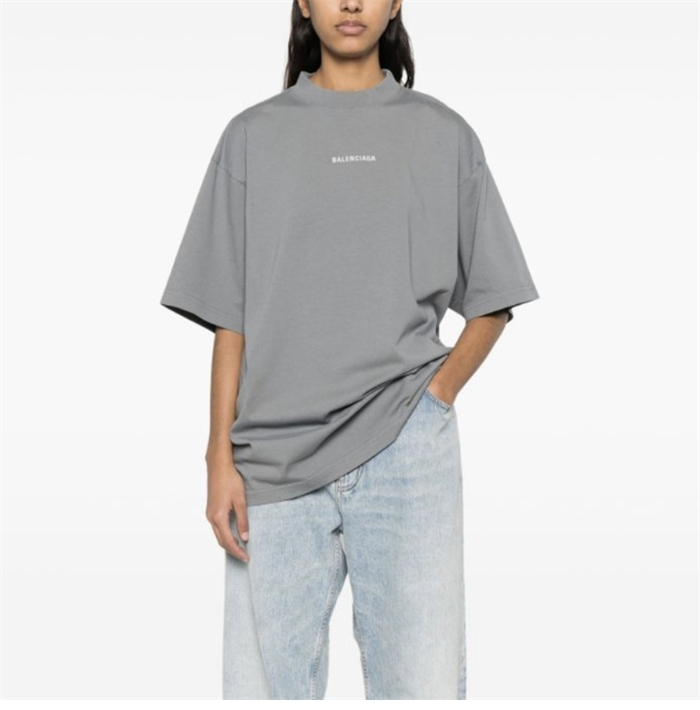 Balenciaga 발렌시아가 25SS 스트라스 반팔 티셔츠 레플리카 4번 이미지 - 의류 | 세미샵 레플리카 사이트