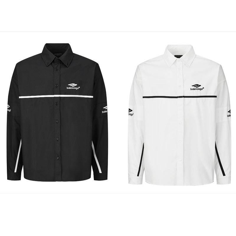 Balenciaga 발렌시아가 3B 스포츠 아이콘 오버사이즈 트랙수트 셔츠 레플리카 1번 이미지 - 의류 | 세미샵 레플리카 사이트