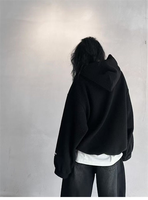 Balenciaga 발렌시아가 3B 스포츠 아이콘 후리스 후드 레플리카 4번 이미지 - 의류 | 세미샵 레플리카 사이트