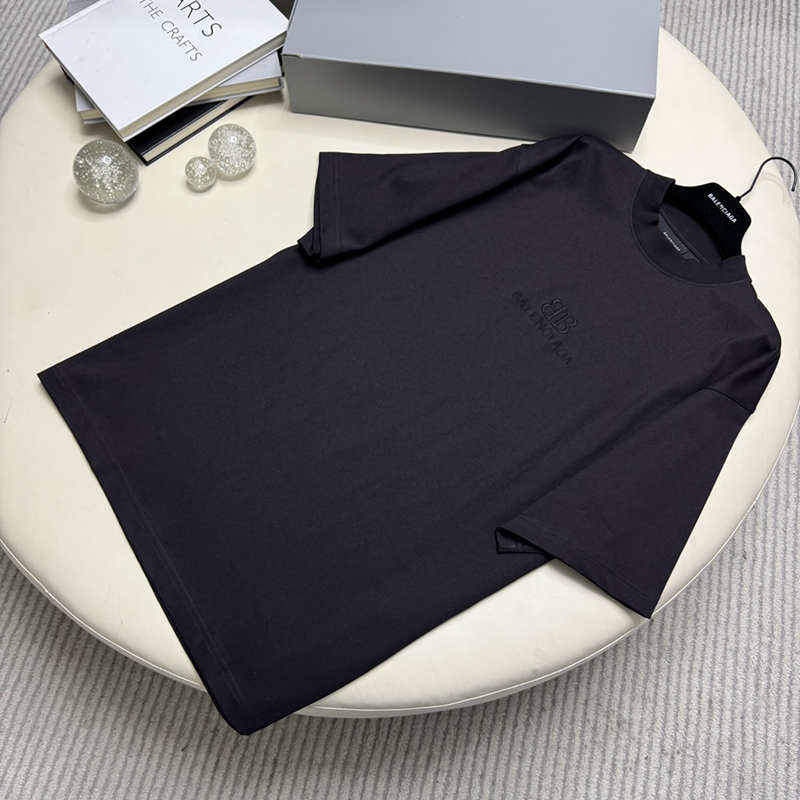 Balenciaga 발렌시아가 BB 로고 반팔 티셔츠 레플리카 1번 이미지 - 의류 | 세미샵 레플리카 사이트