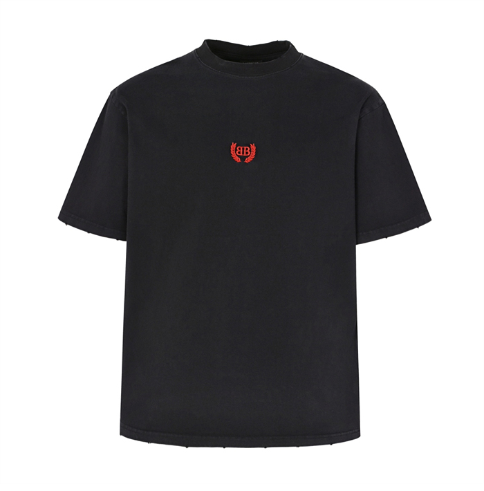 Balenciaga 발렌시아가 BB 로렐 클래식 반팔 티셔츠 레플리카 4번 이미지 - 의류 | 세미샵 레플리카 사이트