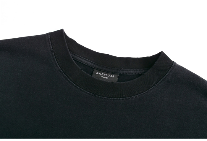 Balenciaga 발렌시아가 BB 로렐 클래식 반팔 티셔츠 레플리카 6번 이미지 - 의류 | 세미샵 레플리카 사이트