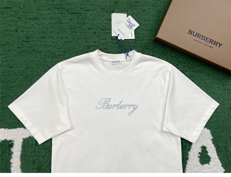 버버리 버버리 레인 오어 샤인 코튼 반팔 티셔츠 레플리카 7번 이미지 - 의류 | 세미샵 레플리카 사이트