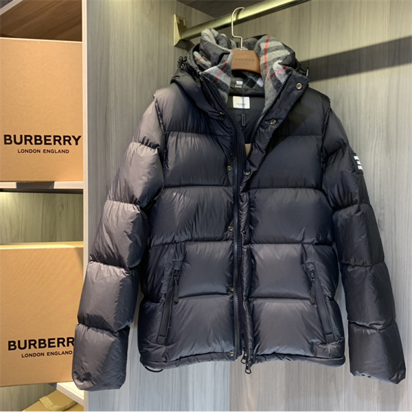 Burberry 버버리 록웰 디태처블 후드 푸퍼 패딩 자켓 레플리카 24번 이미지 - 의류 | 세미샵 레플리카 사이트