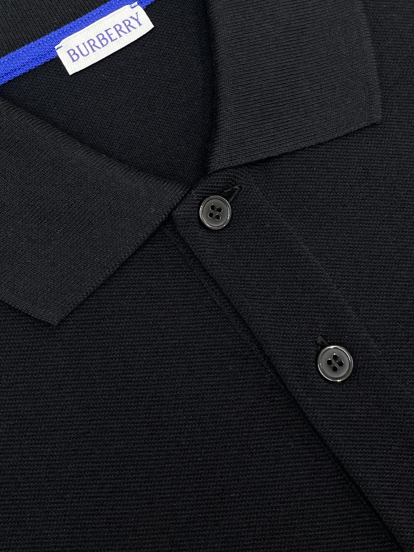Burberry 버버리 블루 나이트 디자인 자수 피케이 폴로 셔츠 “3COLOR” 레플리카 8번 이미지 - 의류 | 세미샵 레플리카 사이트