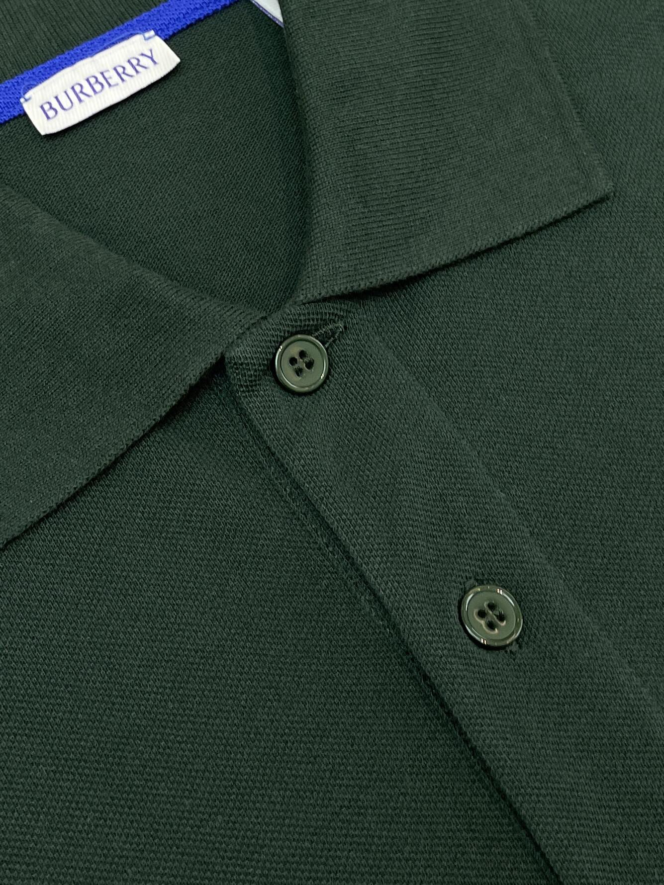 Burberry 버버리 블루 나이트 디자인 자수 피케이 폴로 셔츠 “3COLOR” 레플리카 14번 이미지 - 의류 | 세미샵 레플리카 사이트