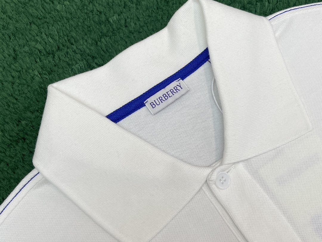 Burberry 버버리 블루 나이트 디자인 자수 피케이 폴로 셔츠 “3COLOR” 레플리카 19번 이미지 - 의류 | 세미샵 레플리카 사이트