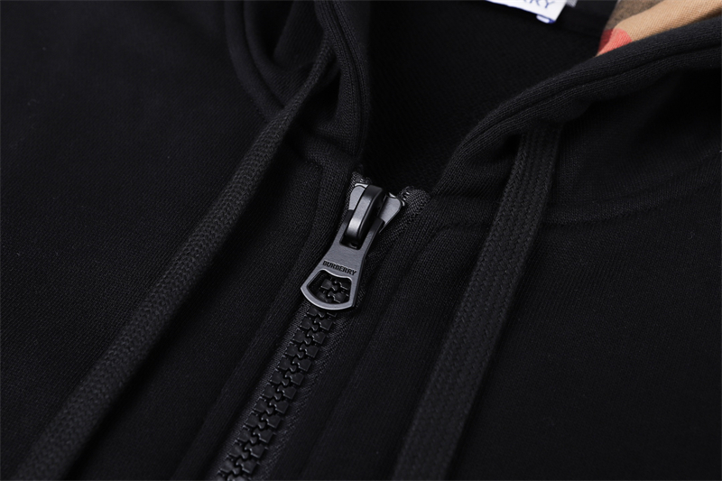 버버리 버버리 체크 코튼 블렌드 후드 집업 탑 레플리카 20번 이미지 - 의류 | 세미샵 레플리카 사이트