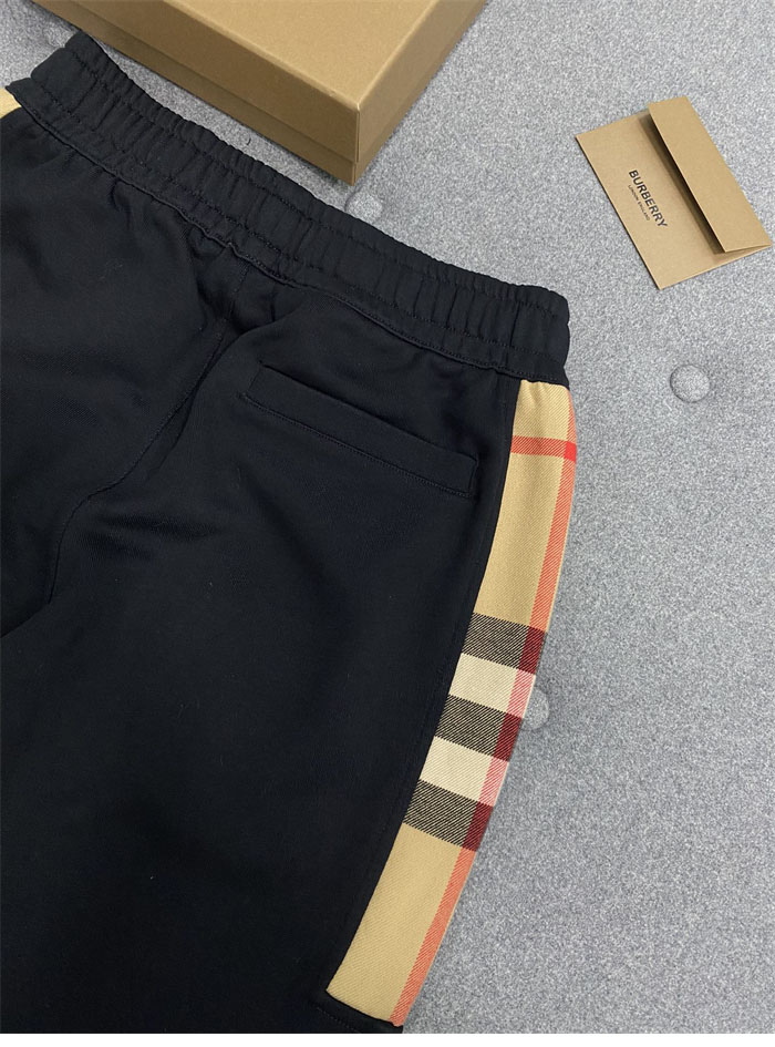 Burberry 버버리 체크 패널 코튼 조깅 팬츠 레플리카 10번 이미지 - 의류 | 세미샵 레플리카 사이트