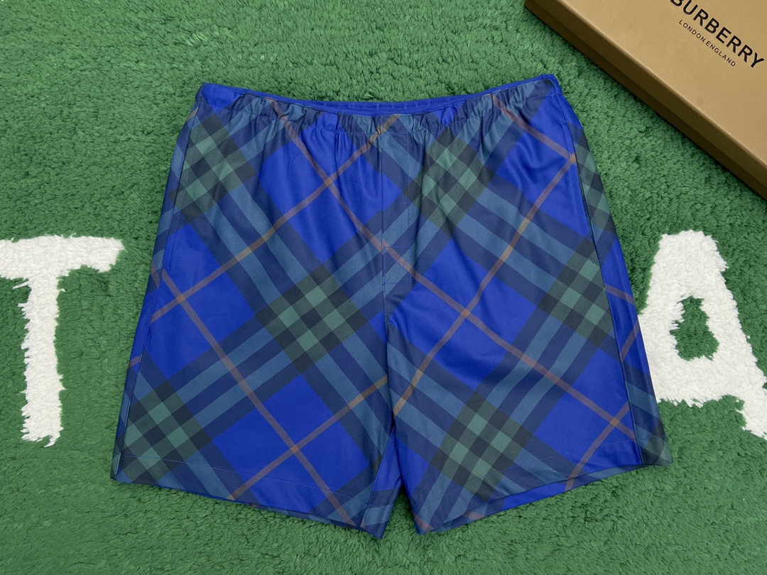 Burberry 버버리 체크 프린트 스윔 팬츠 “3COLOR” 레플리카 5번 이미지 - 의류 | 세미샵 레플리카 사이트