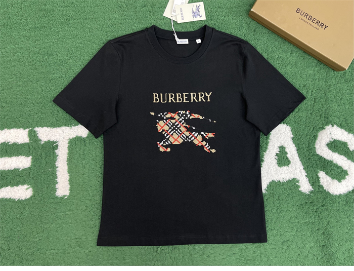 Burberry 버버리 크로스 스티치 EKD 코튼 반팔 티셔츠 레플리카 6번 이미지 - 의류 | 세미샵 레플리카 사이트