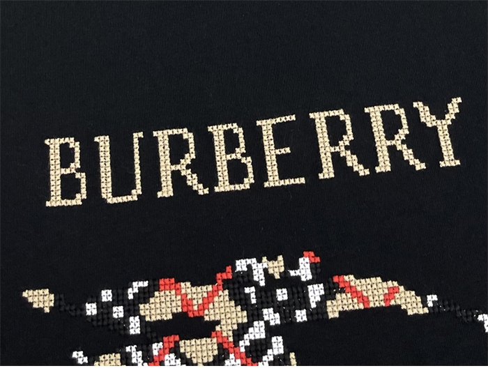 Burberry 버버리 크로스 스티치 EKD 코튼 반팔 티셔츠 레플리카 11번 이미지 - 의류 | 세미샵 레플리카 사이트