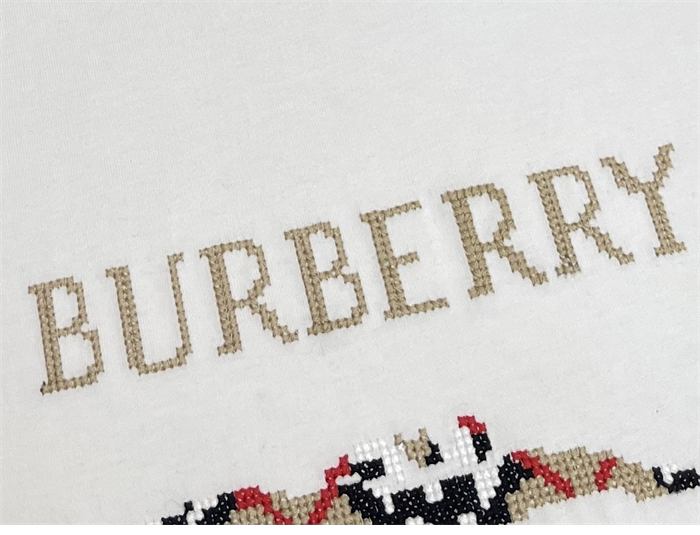 Burberry 버버리 크로스 스티치 EKD 코튼 반팔 티셔츠 레플리카 20번 이미지 - 의류 | 세미샵 레플리카 사이트