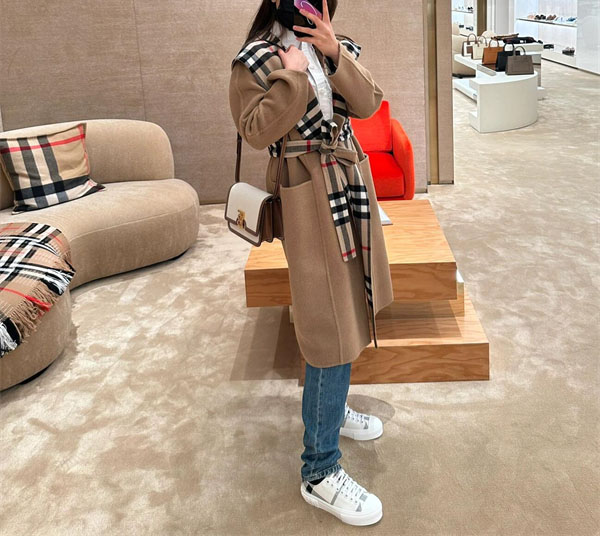 Burberry 버버리 테크니컬 코튼 페이유 후드 카 코트 레플리카 5번 이미지 - 의류 | 세미샵 레플리카 사이트