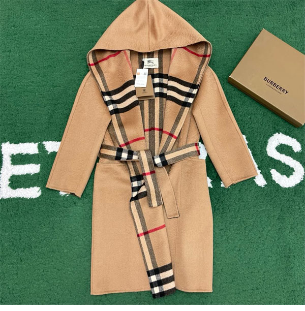 Burberry 버버리 테크니컬 코튼 페이유 후드 카 코트 레플리카 6번 이미지 - 의류 | 세미샵 레플리카 사이트