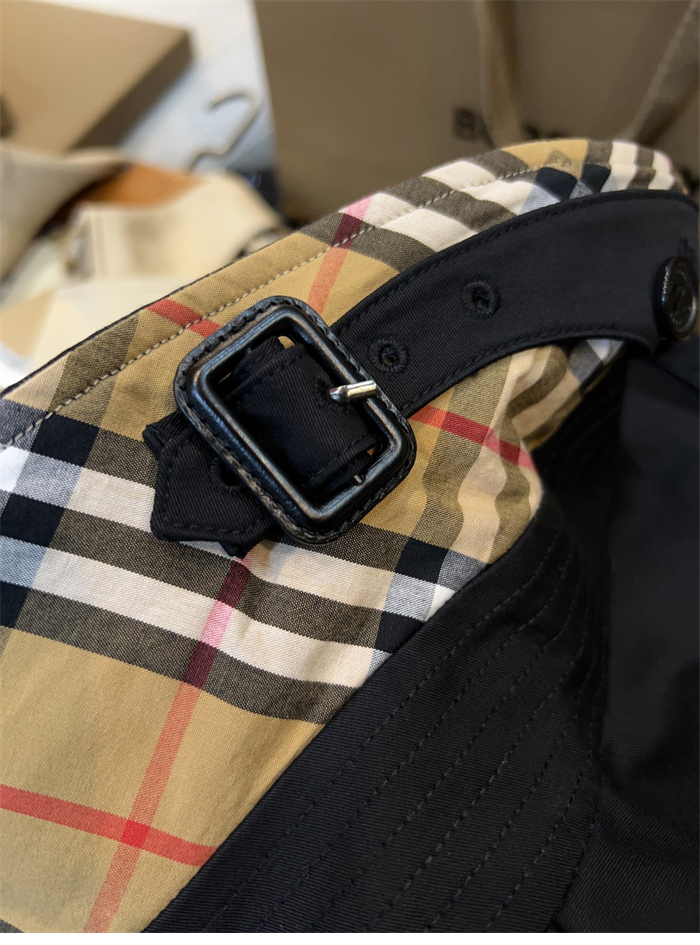 Burberry 버버리 해리티지 여성용 뉴 켄징턴 트렌치코트 블랙 레플리카 13번 이미지 - 의류 | 세미샵 레플리카 사이트