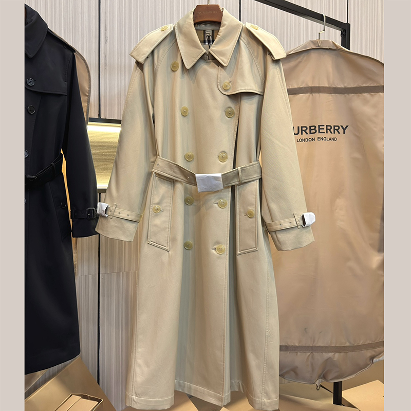 Burberry 버버리 해리티지 여성용 롱 뉴 웨스트민스터 트렌치 코트 베이지 레플리카 1번 이미지 - 의류 | 세미샵 레플리카 사이트