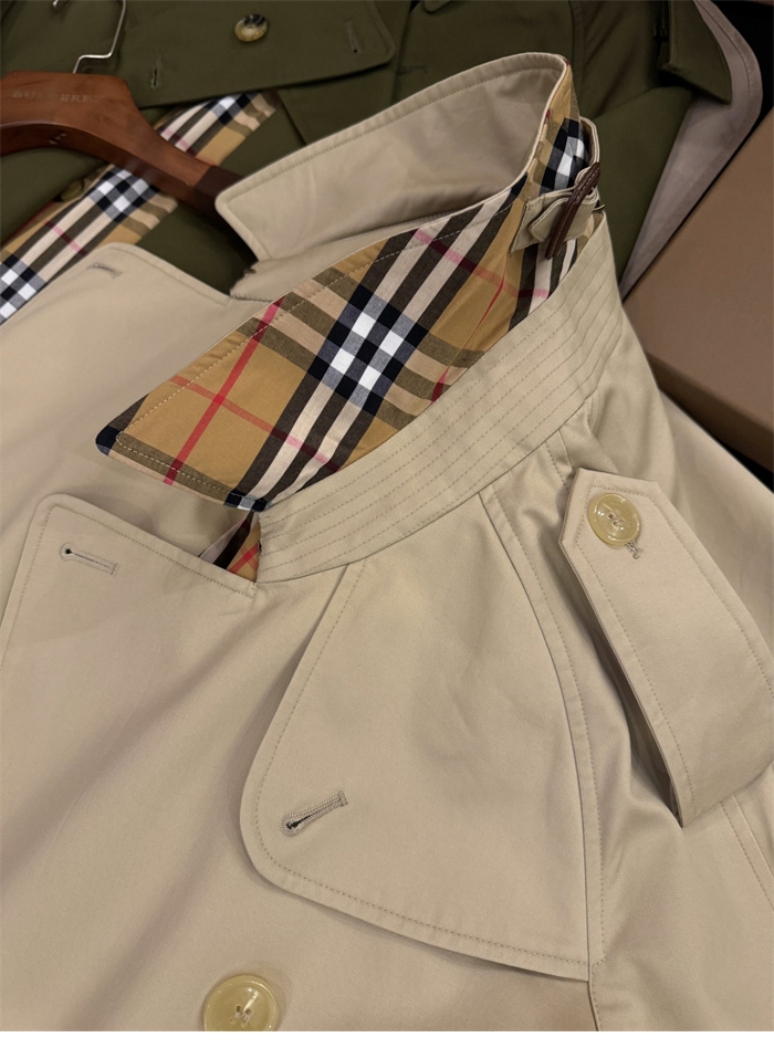 Burberry 버버리 해리티지 여성용 롱 뉴 웨스트민스터 트렌치 코트 베이지 레플리카 11번 이미지 - 의류 | 세미샵 레플리카 사이트