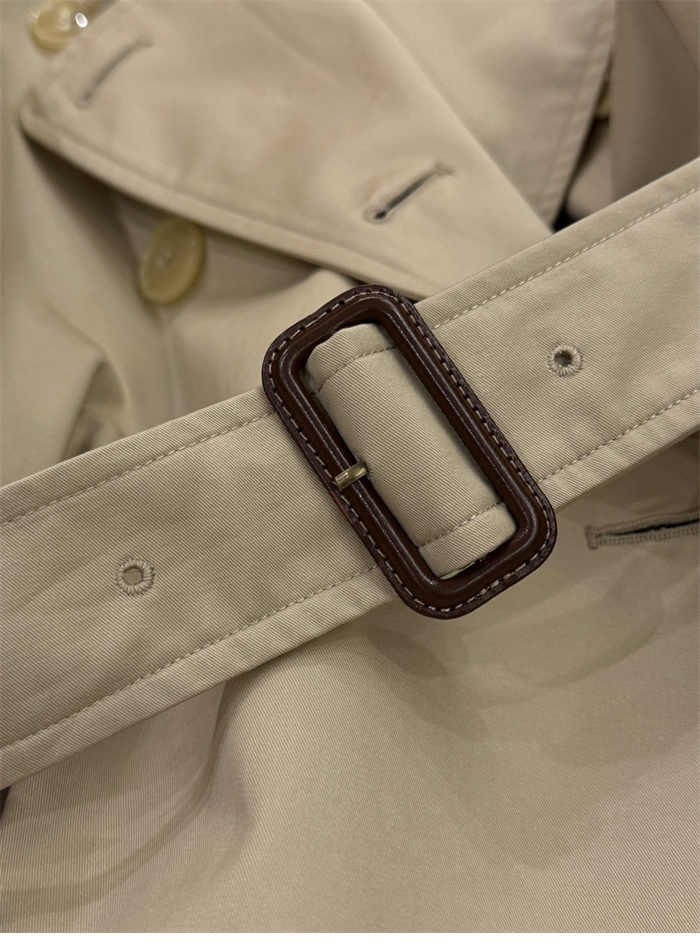Burberry 버버리 해리티지 여성용 롱 뉴 웨스트민스터 트렌치 코트 베이지 레플리카 14번 이미지 - 의류 | 세미샵 레플리카 사이트