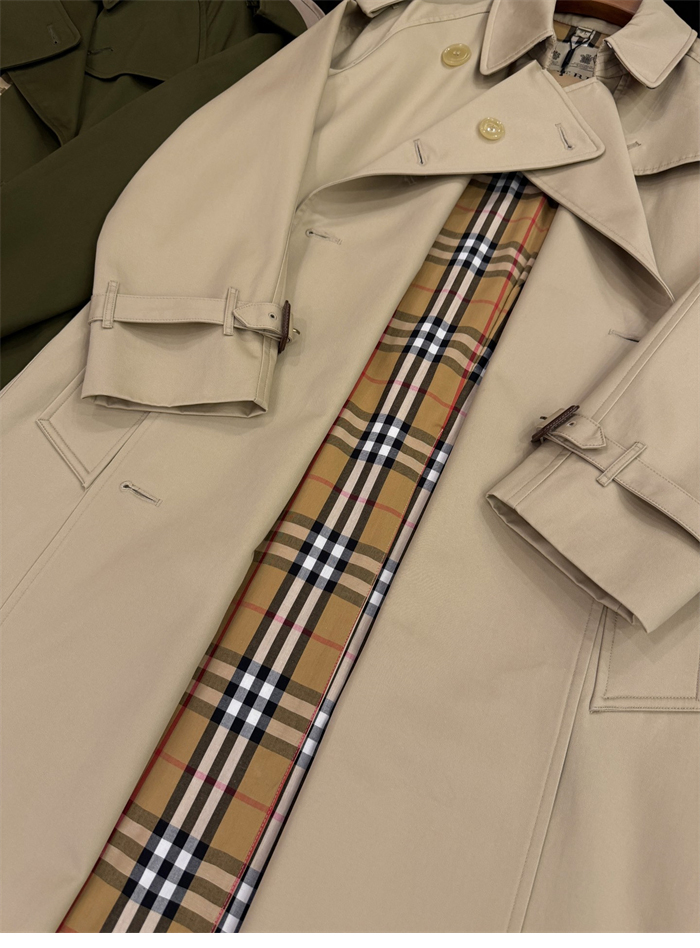 Burberry 버버리 해리티지 여성용 롱 뉴 웨스트민스터 트렌치 코트 베이지 레플리카 23번 이미지 - 의류 | 세미샵 레플리카 사이트