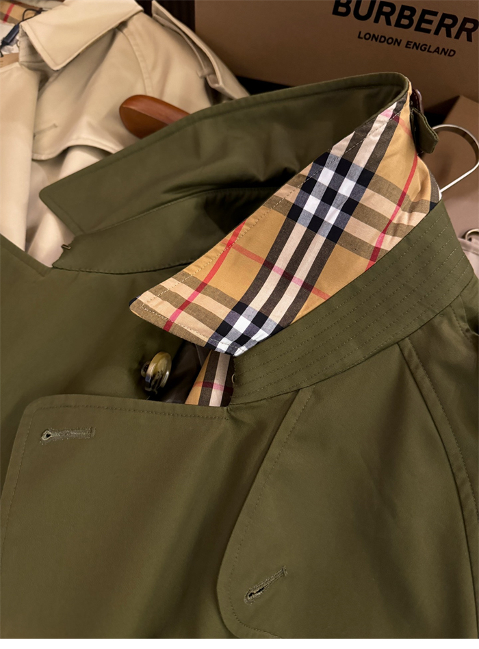 Burberry 버버리 해리티지 여성용 롱 뉴 웨스트민스터 트렌치 코트 카키 레플리카 12번 이미지 - 의류 | 세미샵 레플리카 사이트