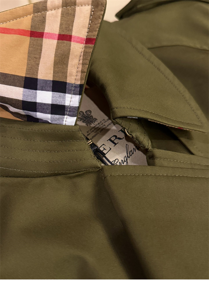 Burberry 버버리 해리티지 여성용 롱 뉴 웨스트민스터 트렌치 코트 카키 레플리카 14번 이미지 - 의류 | 세미샵 레플리카 사이트