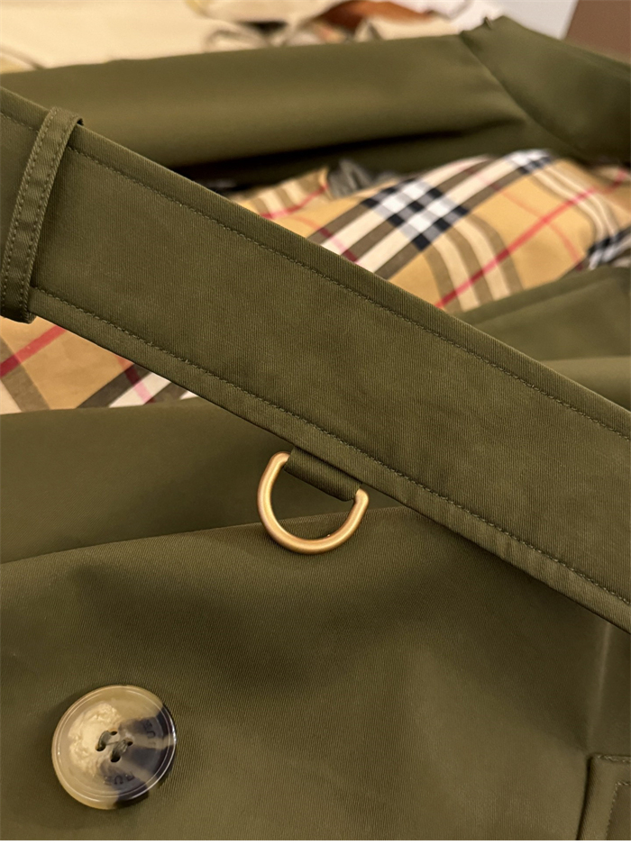 Burberry 버버리 해리티지 여성용 롱 뉴 웨스트민스터 트렌치 코트 카키 레플리카 15번 이미지 - 의류 | 세미샵 레플리카 사이트
