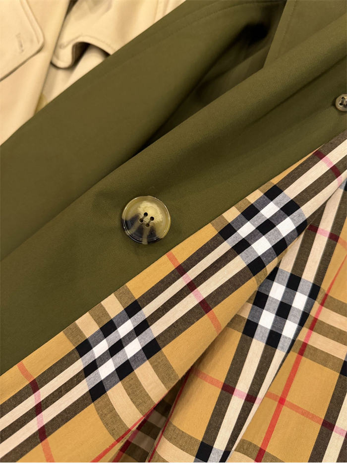 Burberry 버버리 해리티지 여성용 롱 뉴 웨스트민스터 트렌치 코트 카키 레플리카 16번 이미지 - 의류 | 세미샵 레플리카 사이트