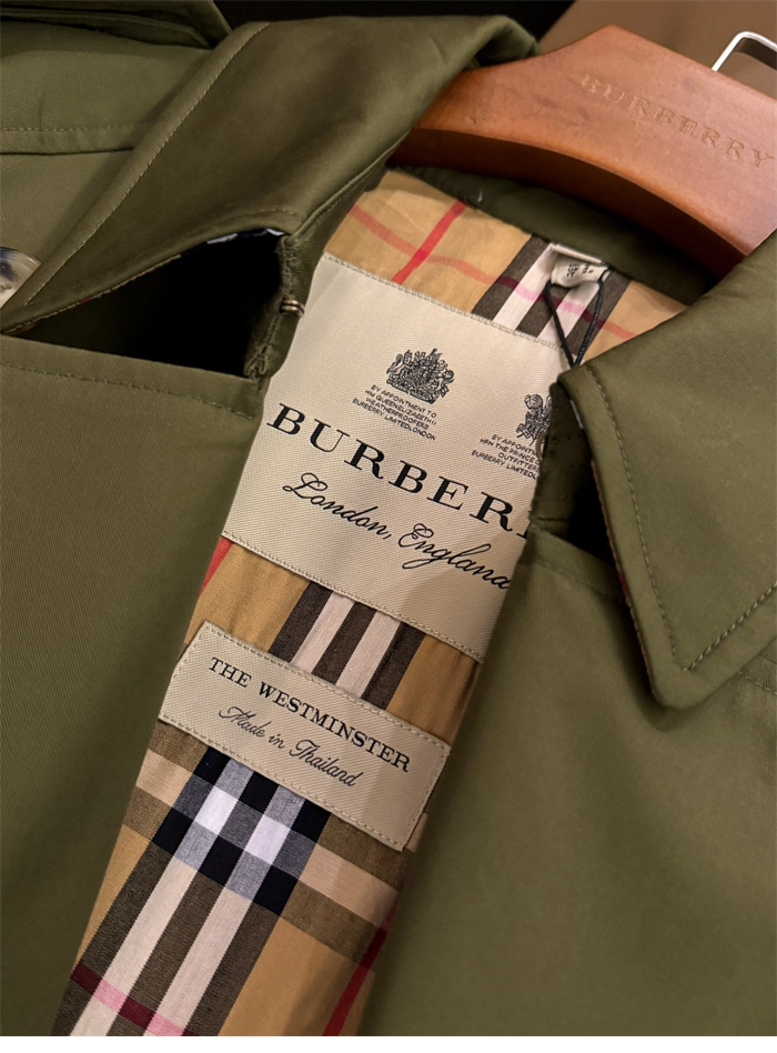 Burberry 버버리 해리티지 여성용 롱 뉴 웨스트민스터 트렌치 코트 카키 레플리카 20번 이미지 - 의류 | 세미샵 레플리카 사이트