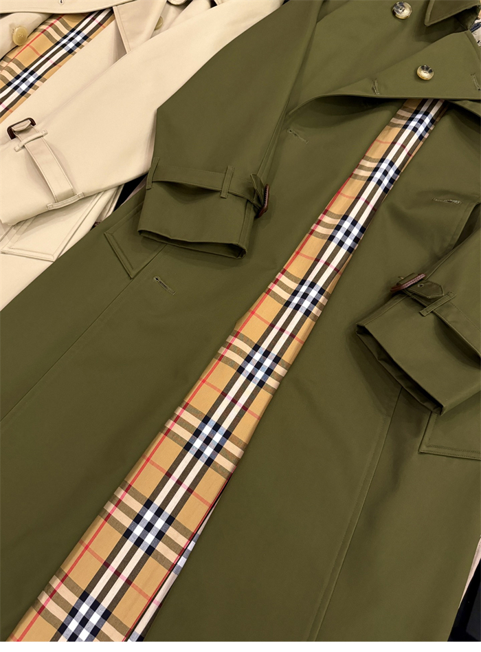 Burberry 버버리 해리티지 여성용 롱 뉴 웨스트민스터 트렌치 코트 카키 레플리카 22번 이미지 - 의류 | 세미샵 레플리카 사이트