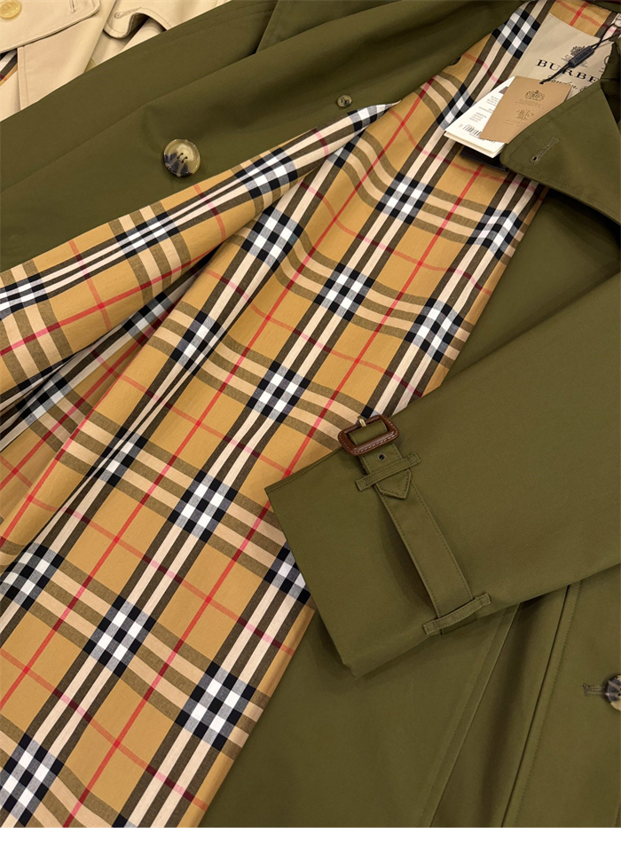 Burberry 버버리 해리티지 여성용 롱 뉴 웨스트민스터 트렌치 코트 카키 레플리카 23번 이미지 - 의류 | 세미샵 레플리카 사이트