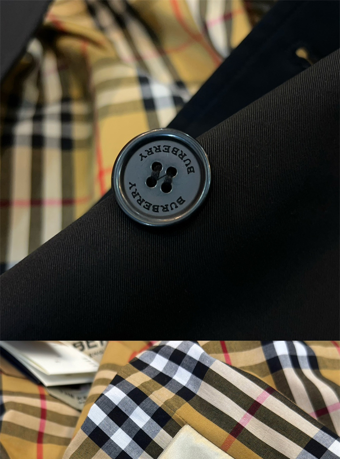 Burberry 버버리 해리티지 여성용 롱 뉴 켄징턴 블랙 레플리카 11번 이미지 - 의류 | 세미샵 레플리카 사이트