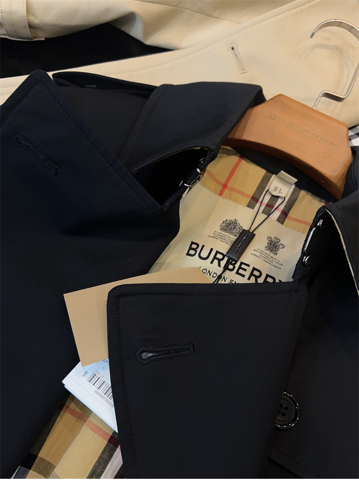 Burberry 버버리 해리티지 여성용 롱 뉴 켄징턴 블랙 레플리카 12번 이미지 - 의류 | 세미샵 레플리카 사이트