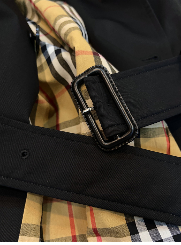 Burberry 버버리 해리티지 여성용 롱 뉴 켄징턴 블랙 레플리카 13번 이미지 - 의류 | 세미샵 레플리카 사이트