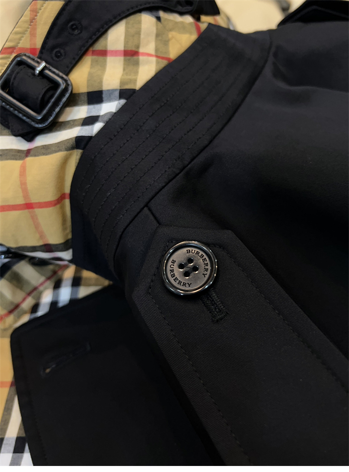 Burberry 버버리 해리티지 여성용 롱 뉴 켄징턴 블랙 레플리카 18번 이미지 - 의류 | 세미샵 레플리카 사이트