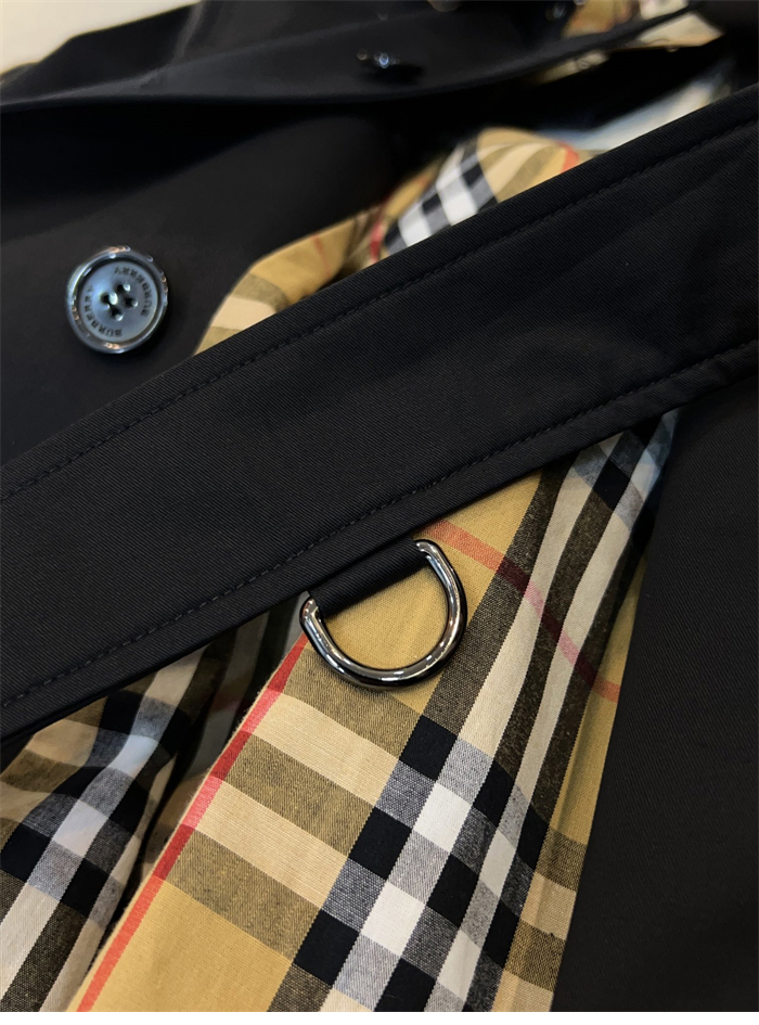 Burberry 버버리 해리티지 여성용 롱 뉴 켄징턴 블랙 레플리카 24번 이미지 - 의류 | 세미샵 레플리카 사이트