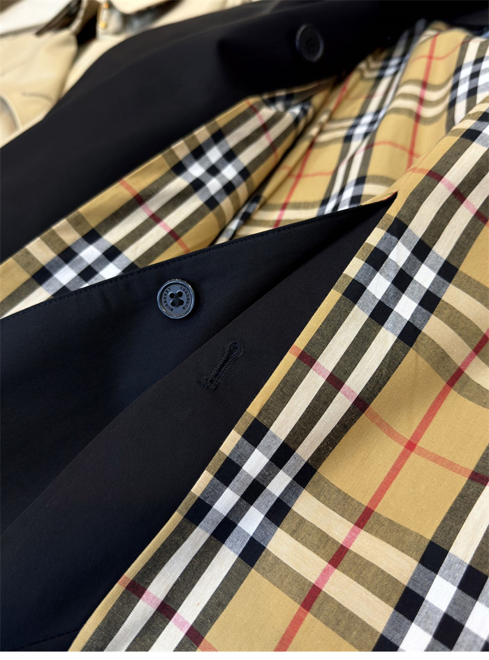 Burberry 버버리 해리티지 여성용 숏 뉴 켄징턴 트렌치코트 블랙 레플리카 19번 이미지 - 의류 | 세미샵 레플리카 사이트