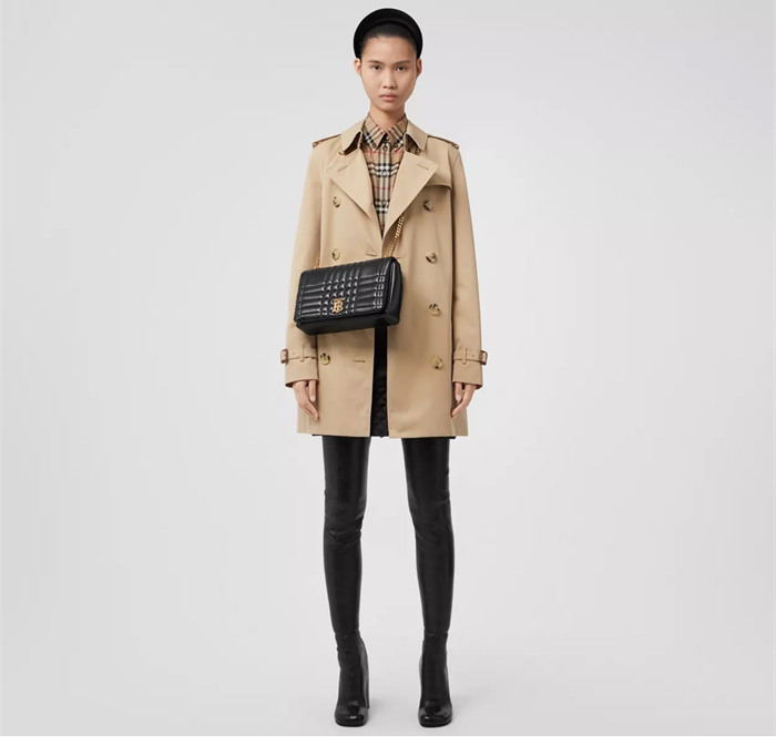 Burberry 버버리 해리티지 여성용 숏 켄징턴 트렌치코트 베이지 레플리카 3번 이미지 - 의류 | 세미샵 레플리카 사이트