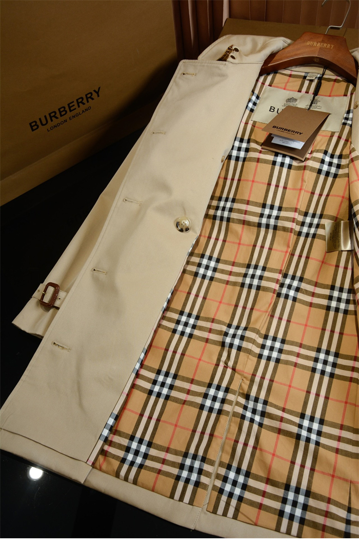 Burberry 버버리 해리티지 여성용 숏 켄징턴 트렌치코트 베이지 레플리카 22번 이미지 - 의류 | 세미샵 레플리카 사이트