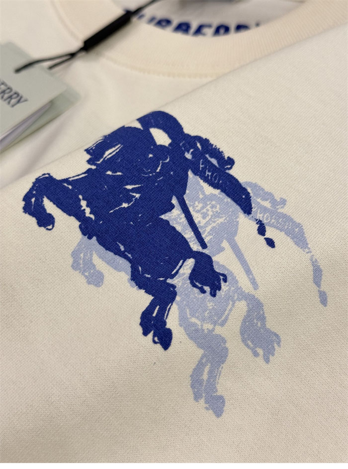 Burberry 버버리 EKD 코튼 반팔 티셔츠 레플리카 6번 이미지 - 의류 | 세미샵 레플리카 사이트