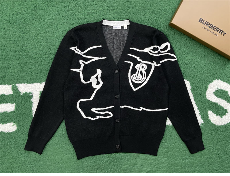 Burberry 버버리 EKD 코튼 블렌드 가디건 레플리카 8번 이미지 - 의류 | 세미샵 레플리카 사이트